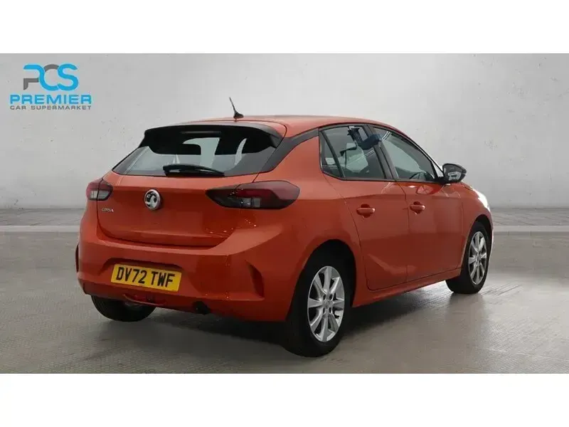Used Vauxhall Corsa Design Edition 2022 Power orange (metallic paint) Hatchback