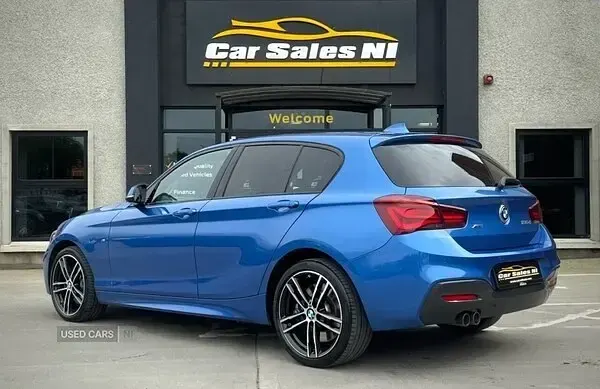 Used BMW 120 Efficient Dynamics 187 HP (137 kW) 2019 Blue Hatchback
