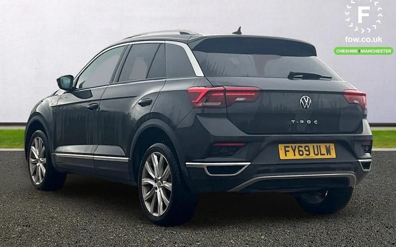 Used VW T-Roc SEL 150 HP (110 kW) 2019 Grey SUV