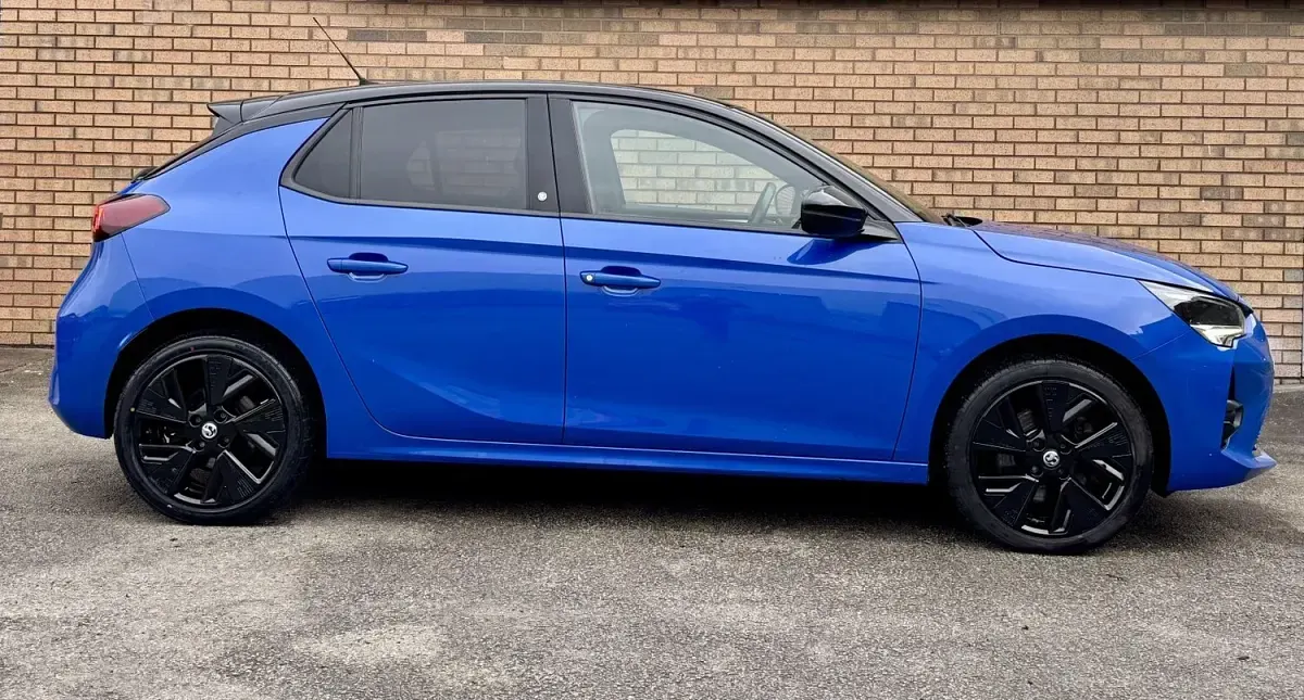 Used Vauxhall Corsa-e SRi 100 kW (136 HP) 2021 Blue Hatchback