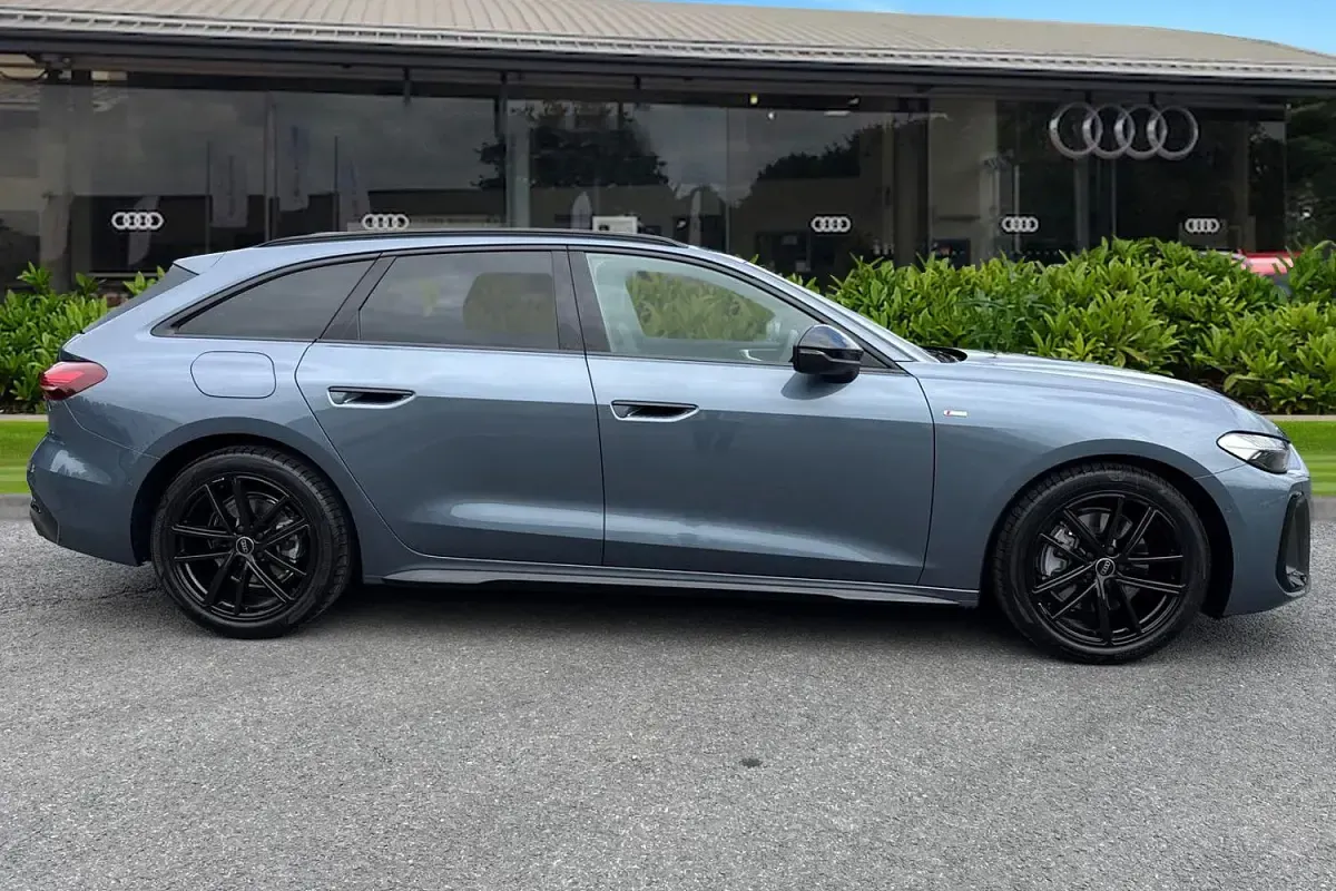 New Audi A5 Black Edition 2026 Blue Estate