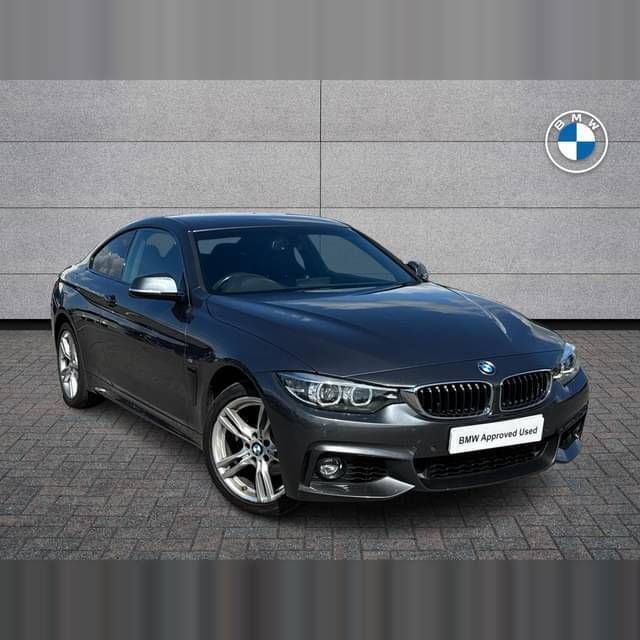 Mineral grey Used 2018 BMW 420 M Sport Coupe | £14,990 (Fair price) - Image 1/4