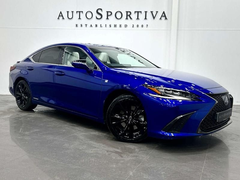 Blue Used 2021 Lexus ES300H Sport Line Sedan | £28,490 (Fair price) - Image 1/3