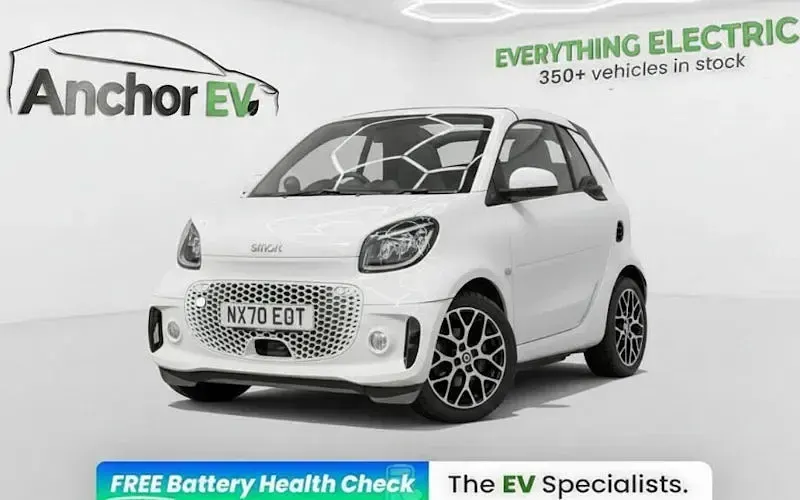 Używany Smart ForTwo Electric Drive Prime Exclusive 60 kW (82 KM) 2020 Kabriolet
