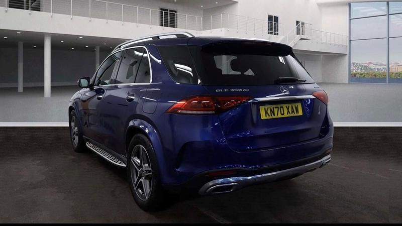 Used Mercedes GLE350 AMG line 315 HP (231 kW) 2020 Blue Estate