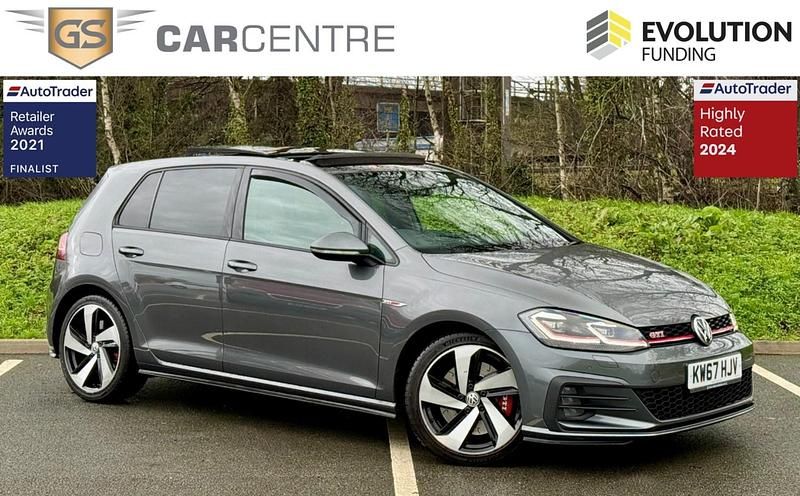 Grey Used 2018 VW Golf VII GTI Hatchback | £19,900 (A bit pricey) - Image 1/4