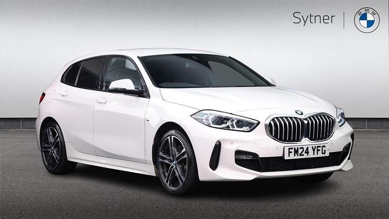 White Used 2024 BMW 118 M Sport Hatchback | £24,500 (Fair price) - Image 1/4