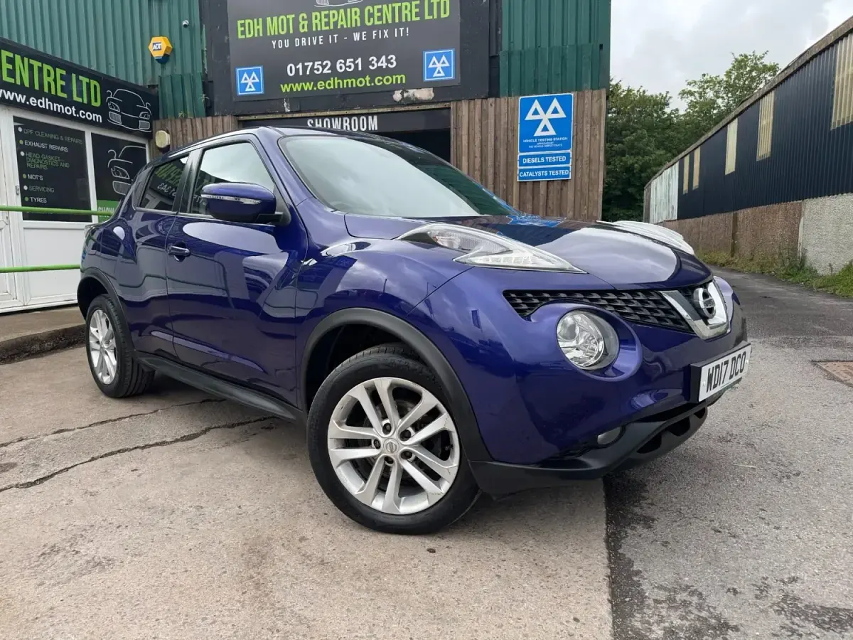 Usado Nissan Juke Acenta 115 CV (84 kW) 2017 Azul SUV