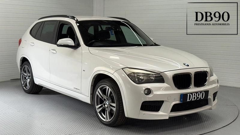 White Used 2013 BMW X1 M Sport SUV | £7,450 (Expensive) - Image 1/4