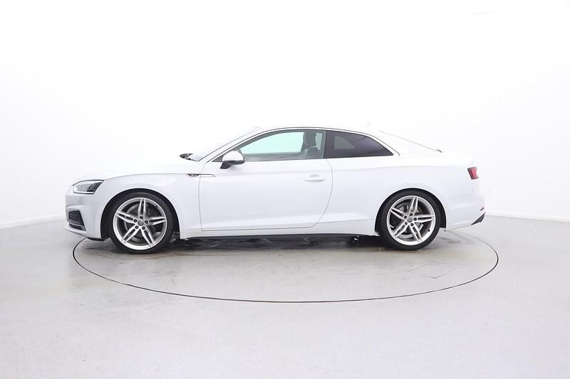 Used Audi A5 S-Line 150 HP (110 kW) 2019 White Coupe