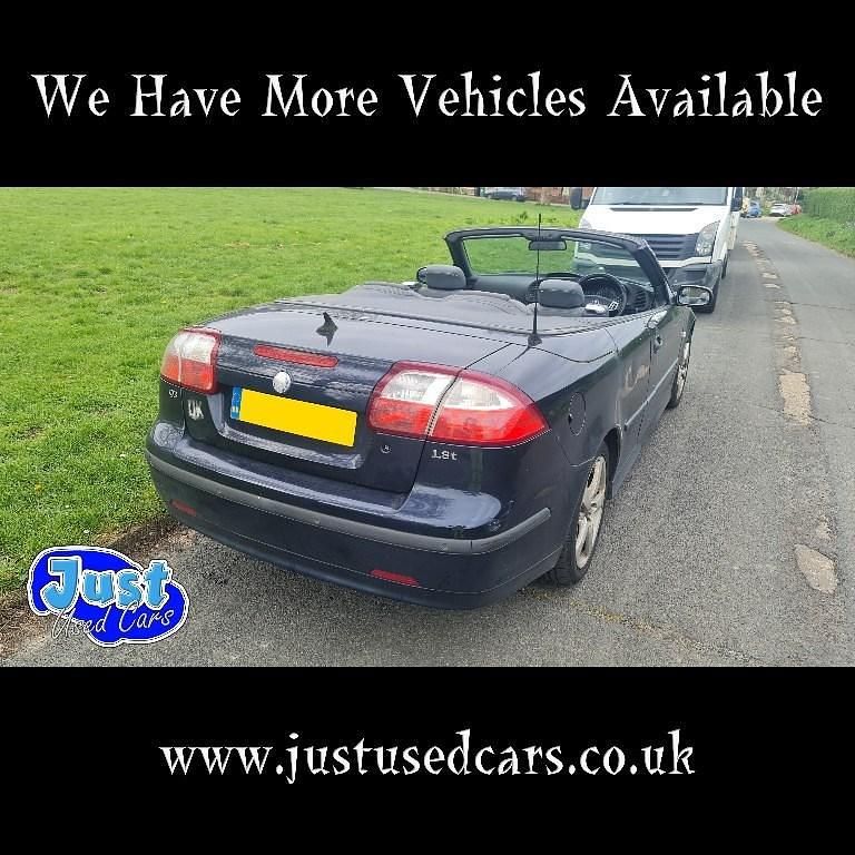Używany Saab 9-3 Cabriolet Vector 150 KM (110 kW) 2004 Niebieski Kabriolet