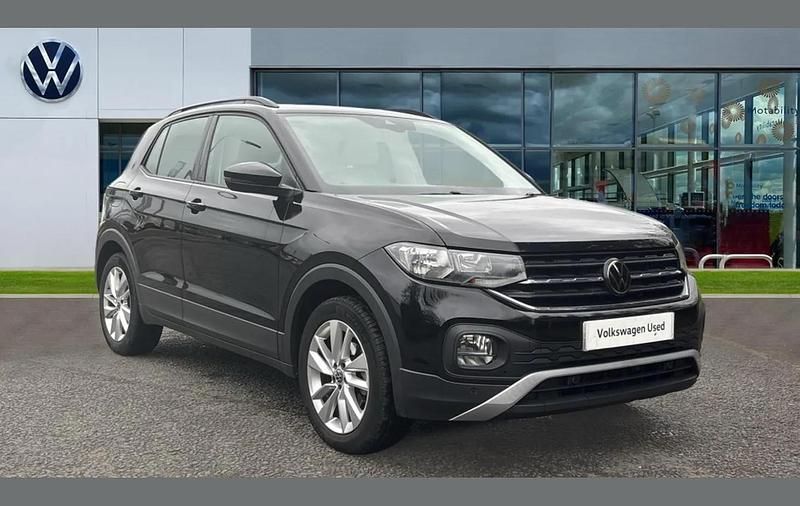 Black Used 2022 VW T-Cross SE SUV | £18,334 (Fair price) - Image 1/4