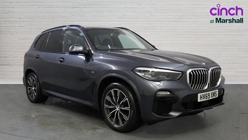 Grey Used 2019 BMW X5 M Sport SUV | £33,403 (Fair price) - Image 1/4