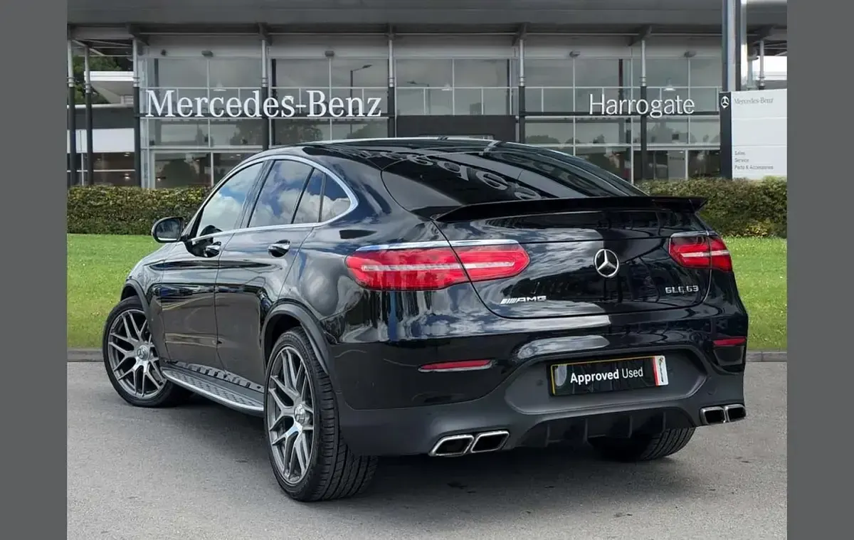 Used Mercedes GLC63 AMG Premium 469 HP (344 kW) 2019 Black Coupe