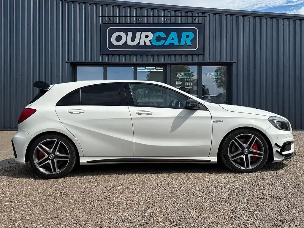 Used Mercedes A45 AMG AMG 360 HP (264 kW) 2014 White Hatchback