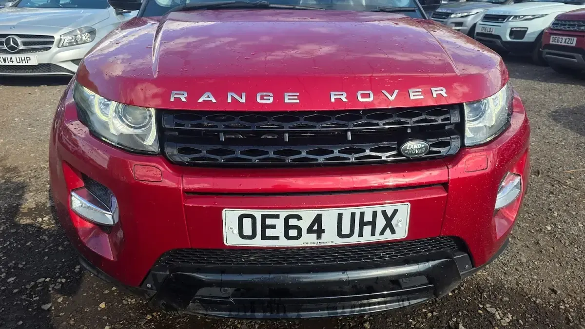Used Land Rover Range Rover evoque Dynamic 2015 Red Estate