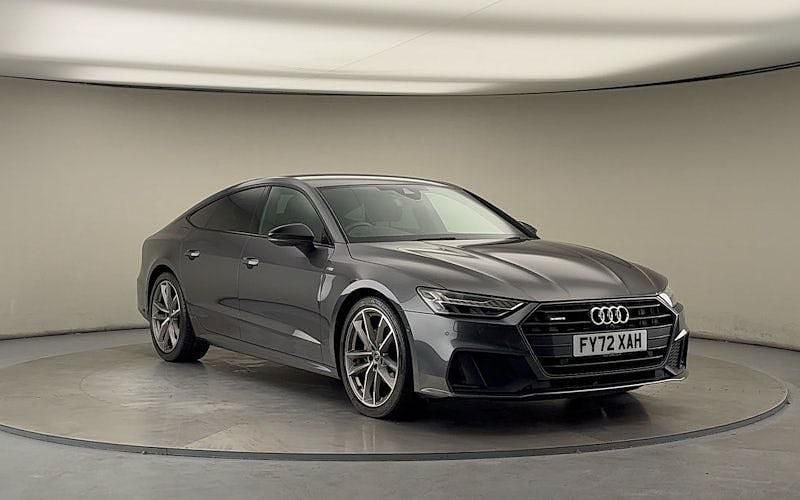 Used Audi A7 Sportback Black Edition 204 HP (150 kW) 2022 Daytona gray pearl effect/daytona gray pearl effec Hatchback