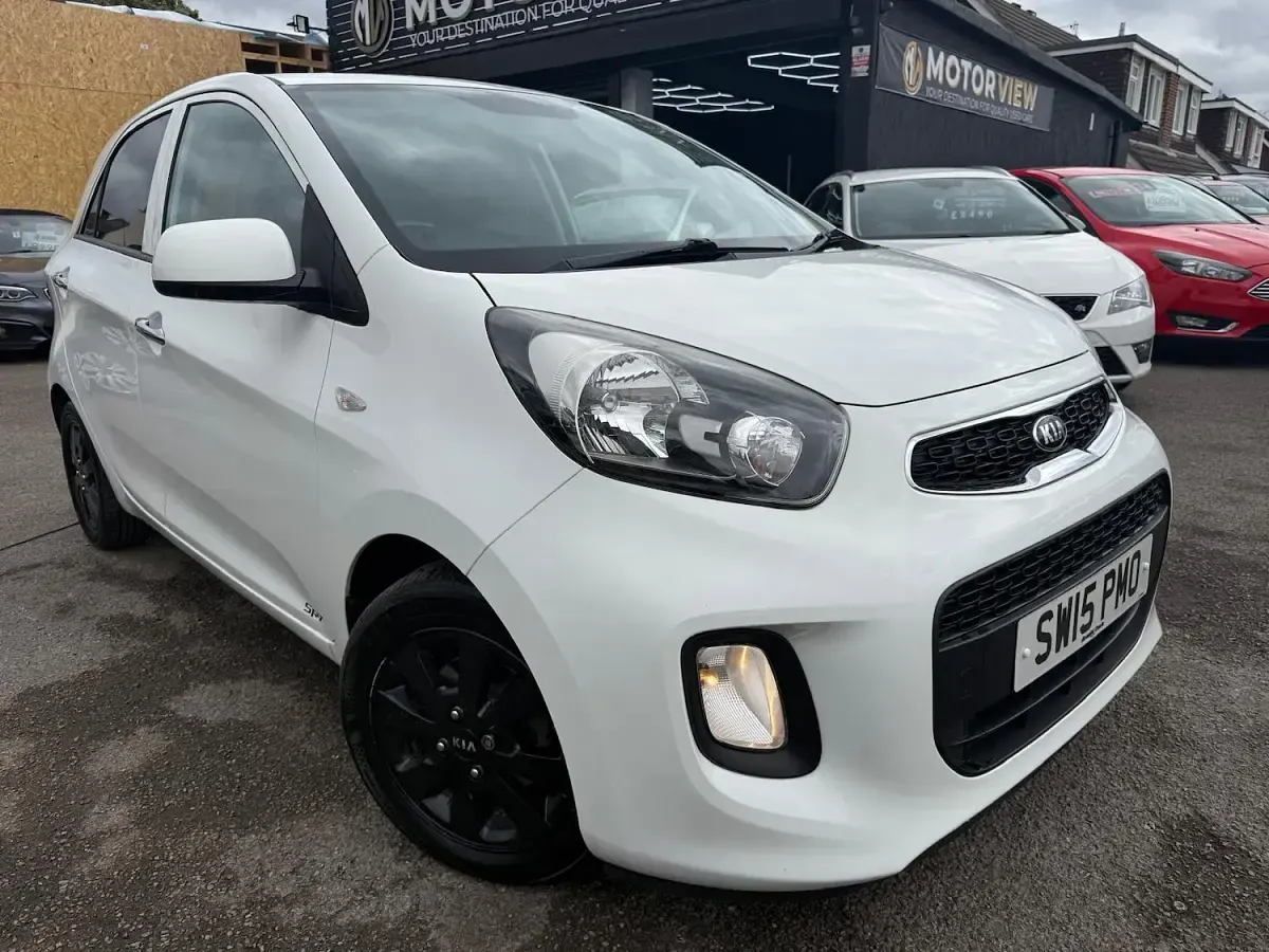 Used Kia Picanto 2015 White Hatchback