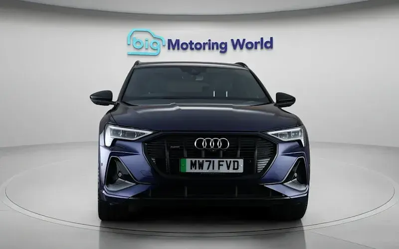 Used Audi e-tron Sportback Black Edition 230 kW (313 HP) 2021 Blue SUV