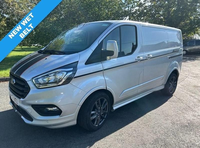 Used Ford Transit Custom Sport 185 HP (136 kW) 2021 Silver Van