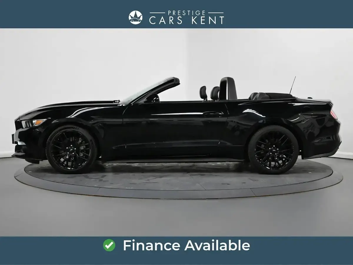 Used Ford Mustang 310 HP (228 kW) 2018 Black Cabriolet