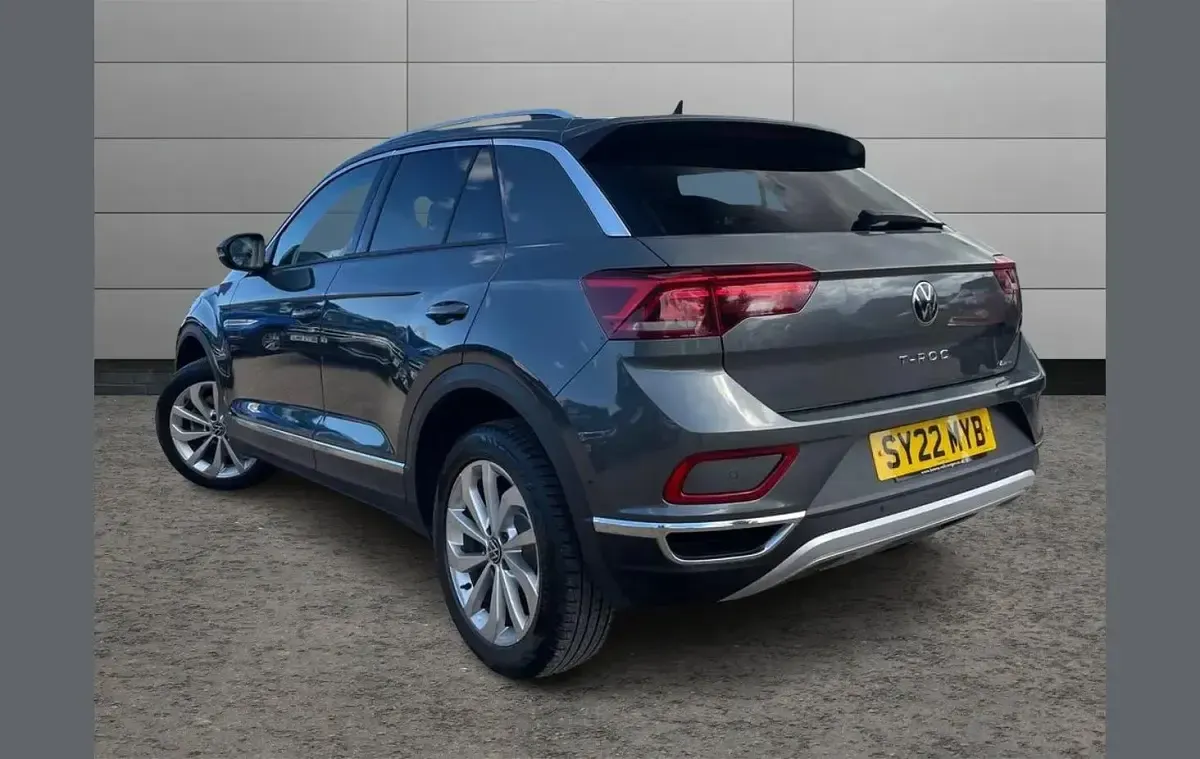 Used VW T-Roc Style 187 HP (137 kW) 2022 Grey SUV