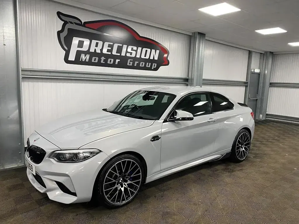 Used BMW M2 Competition Edition 2018 Grey and silver Coupe