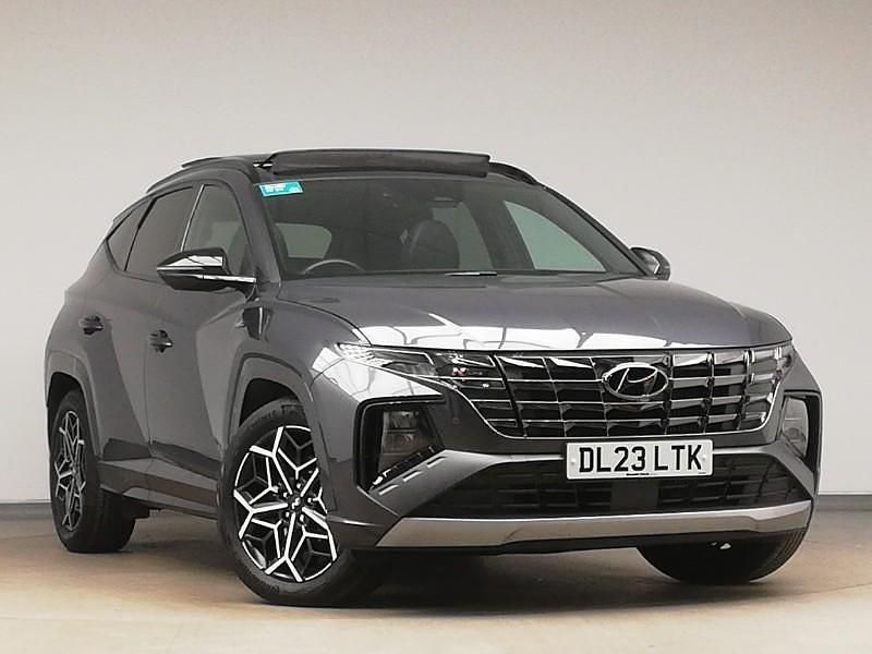 Grey Used 2023 Hyundai Tucson N Line SUV | £26,298 (A bit pricey) - Image 1/4