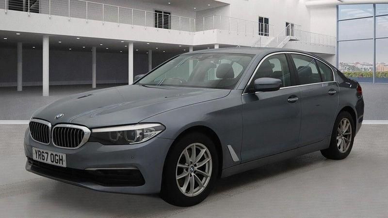 Used BMW 520 2017 Blue Sedan