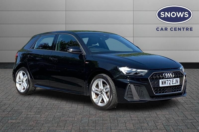 Black Used 2022 Audi A1 Sportback S-Line Hatchback | £19,503 (Fair price) - Image 1/4