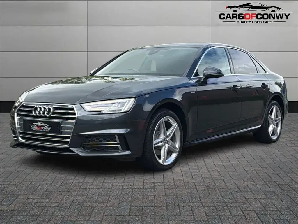 Used Audi A4 S-Line 190 HP (139 kW) 2018 Grey Sedan