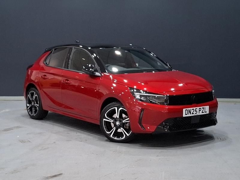 Red Used 2025 Vauxhall Corsa Ultimate Hatchback | £17,998 (A bit pricey) - Image 1/4