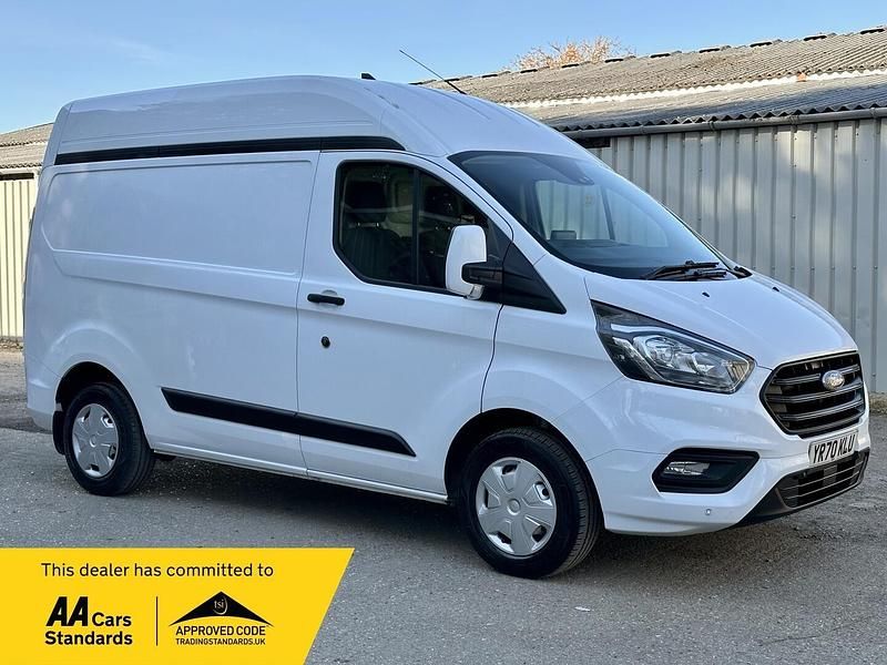 Used Ford Transit Custom Trend 130 HP (95 kW) 2021 White Van