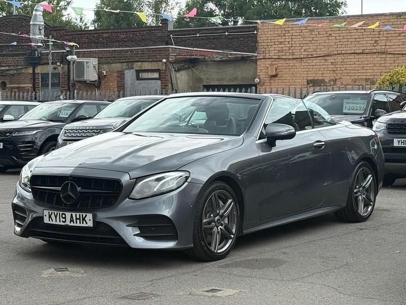 Used Mercedes E300 AMG line 2019 Grey Cabriolet