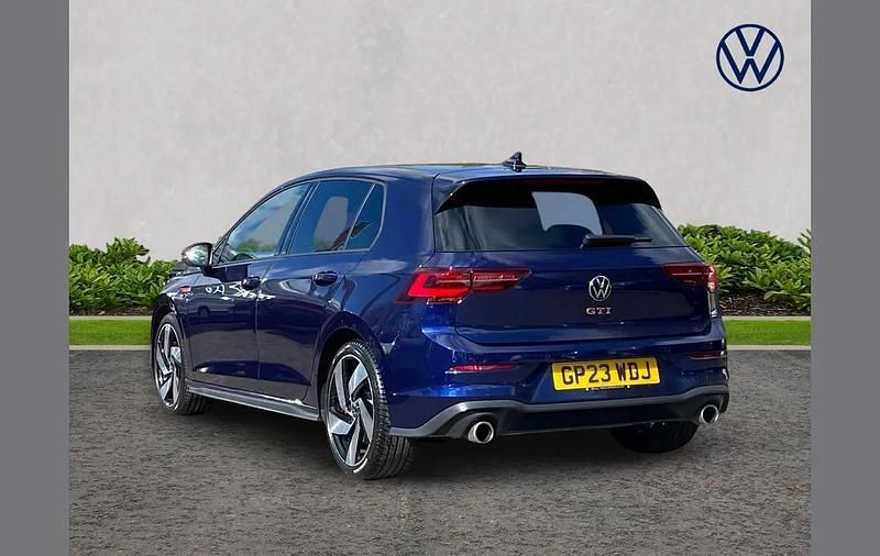 Used VW Golf VIII GTI 245 HP (180 kW) 2023 Blue Hatchback