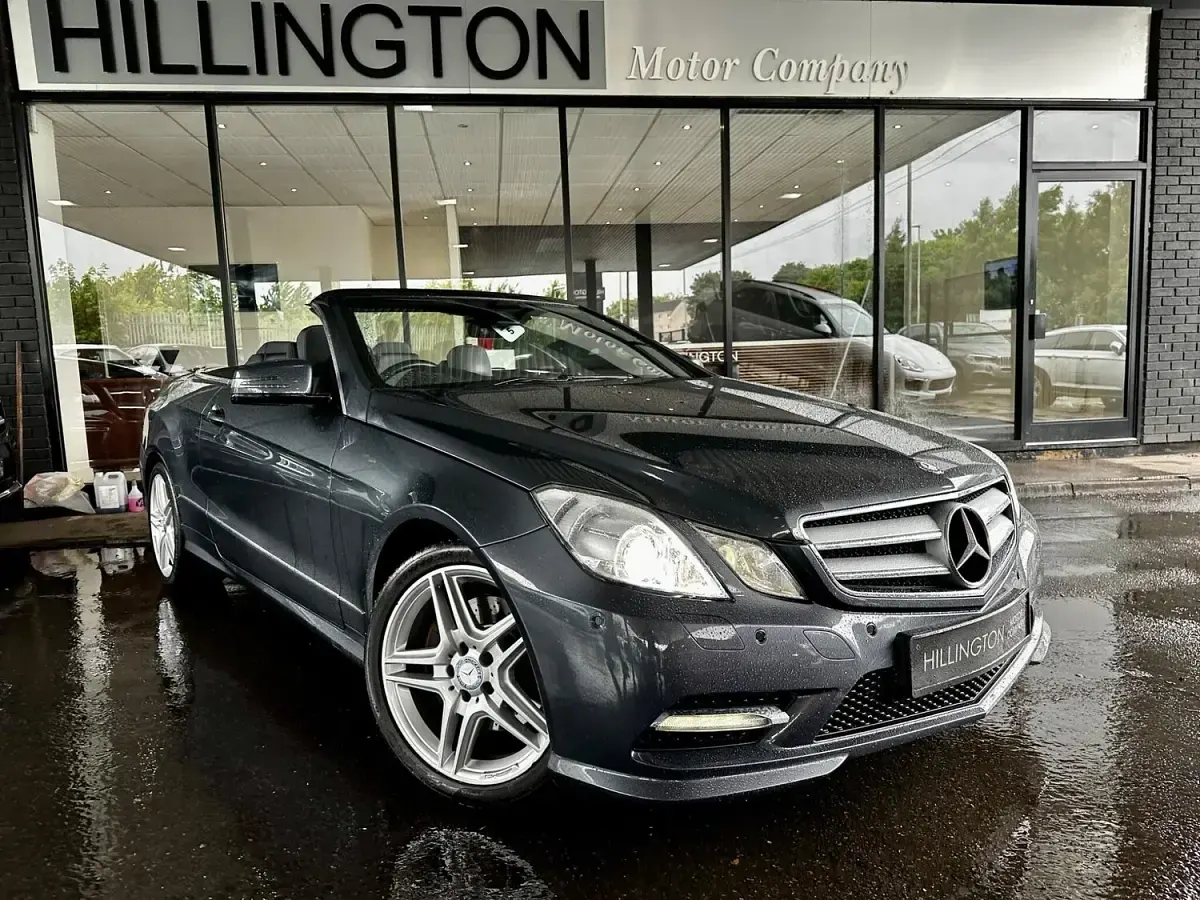 Used Mercedes E220 170 HP (125 kW) 2012 Grey Cabriolet