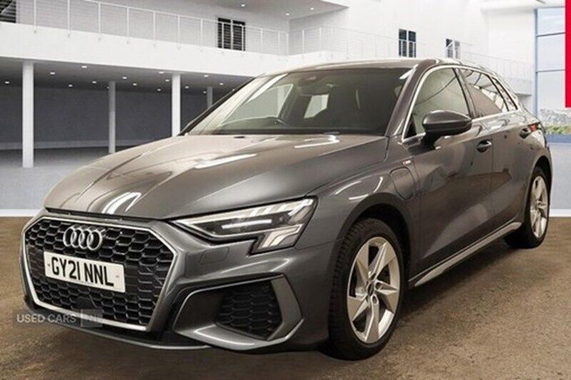 Used 2021 Audi A3 Sportback e-tron S-Line Sedan | £16,950 (Fair price) - Image 1/1