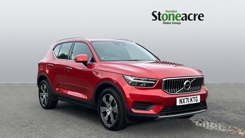 Red Used 2021 Volvo XC40 Inscription SUV | £20,603 (Good price) - Image 1/4