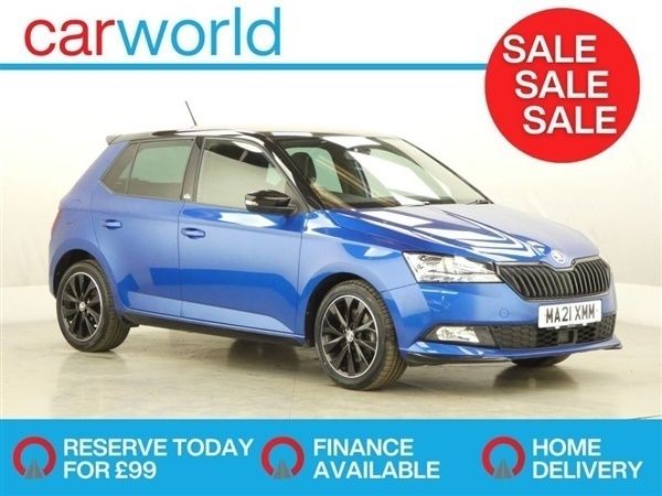 Blue Used 2021 Skoda Fabia Monte Carlo Hatchback | £16,080 (Expensive) - Image 1/1