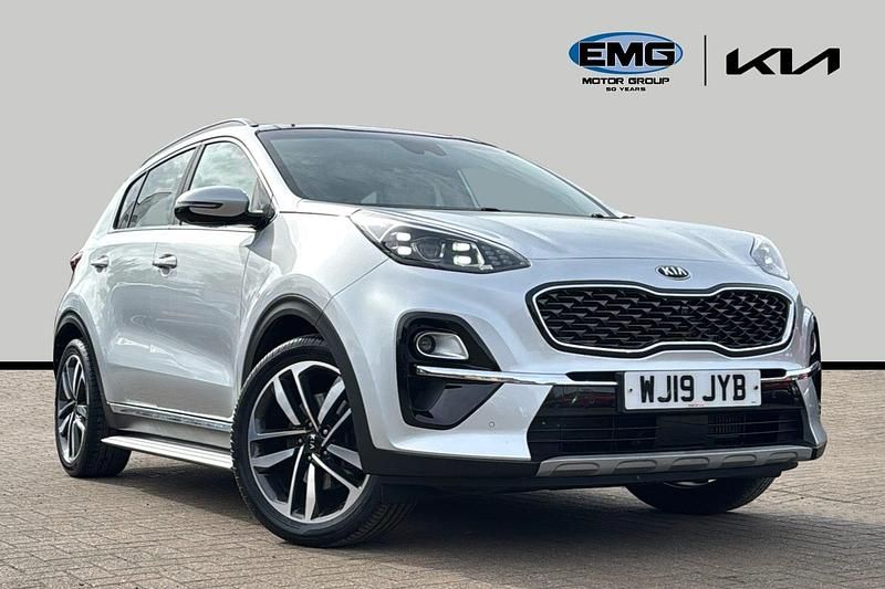Used Kia Sportage 134 HP (98 kW) 2019 Silver frost SUV