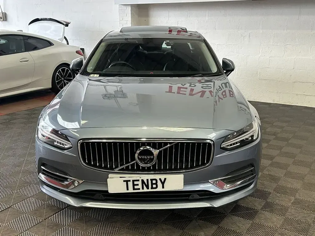 Used Volvo S90 Inscription 2018 Blue Sedan