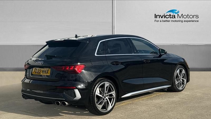 Used Audi S3 Sportback Comfort 310 HP (228 kW) 2022 Black Hatchback