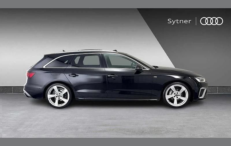 Used Audi A4 S-Line 200 HP (147 kW) 2023 Black Estate