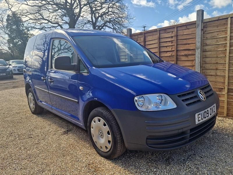 Used VW Caddy 69 HP (50 kW) 2009 Blue MPV
