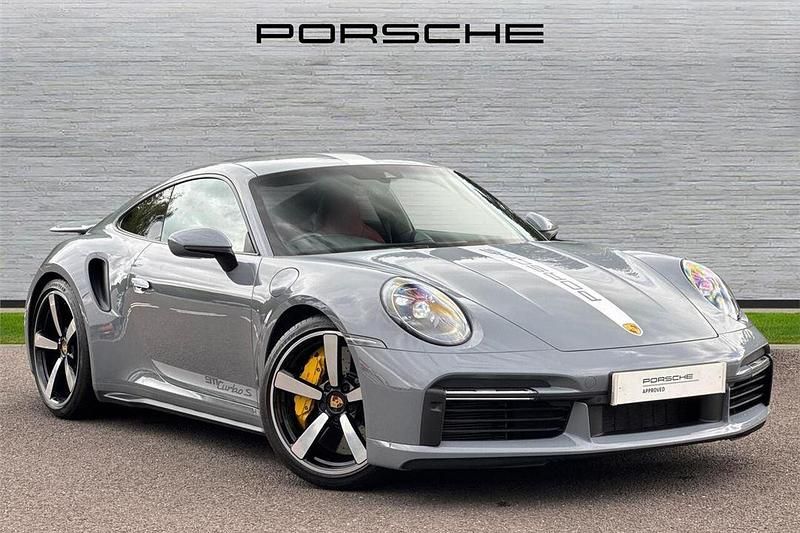Arctic grey Used 2023 Porsche 911S Coupe | £152,490 - Image 1/4