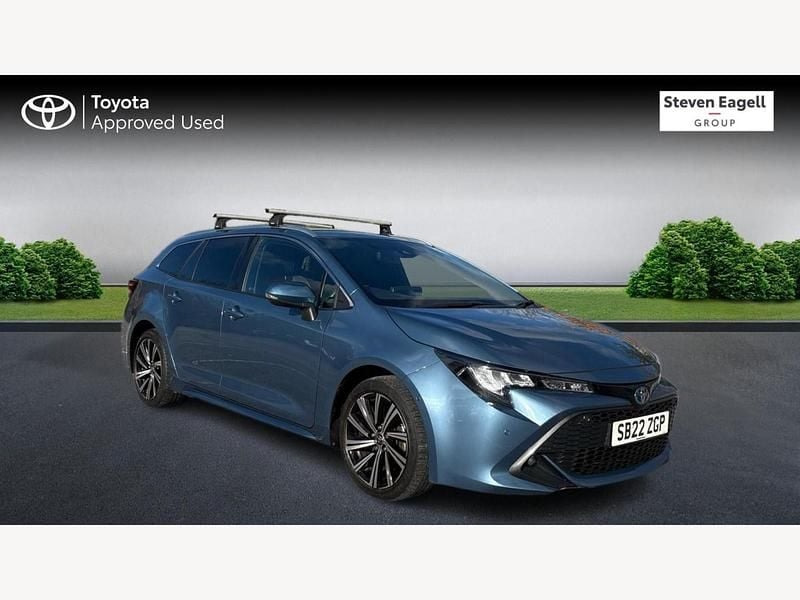 Blue Used 2022 Toyota Corolla Design Estate | £24,092 - Image 1/3