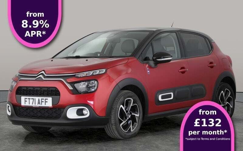 Red Used 2022 Citroën C3 PureTech Hatchback | £10,610 (Fair price) - Image 1/4