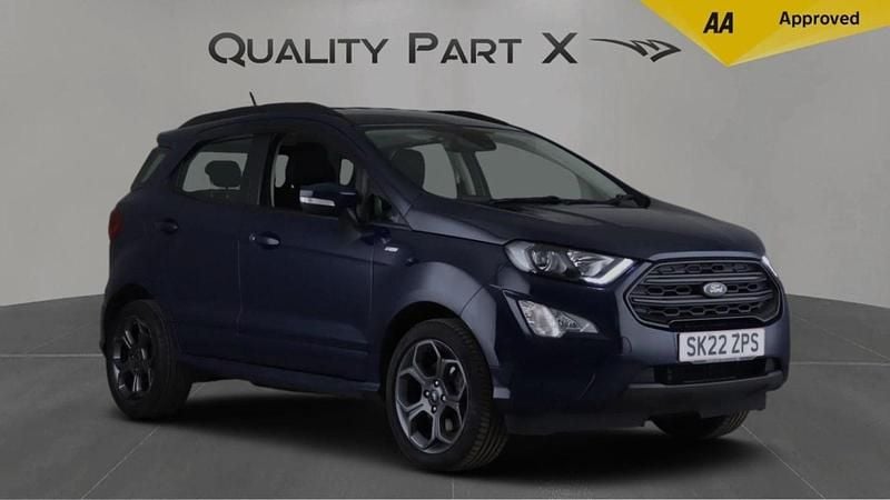 Blue Used 2022 Ford Ecosport ST-Line SUV | £10,150 (Fair price) - Image 1/4