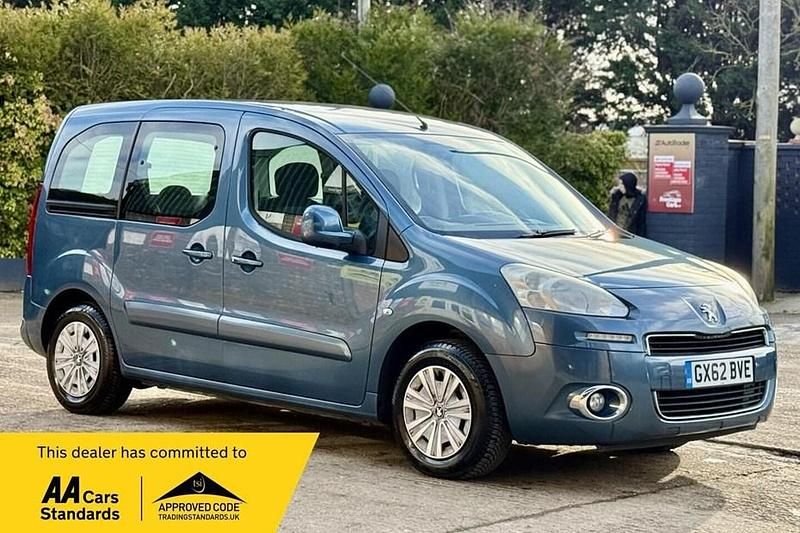 Blue Used 2012 Peugeot Partner Tepee S MPV | £5,390 (Fair price) - Image 1/1