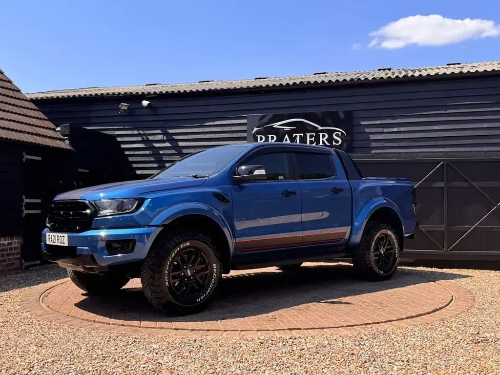 Used Ford Ranger Raptor 2021 Blue Pickup